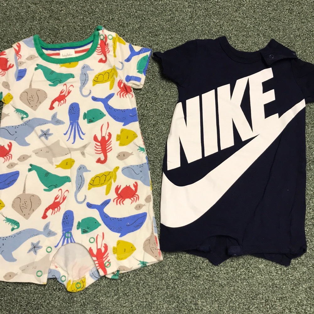 Boys rompers 3-6 month